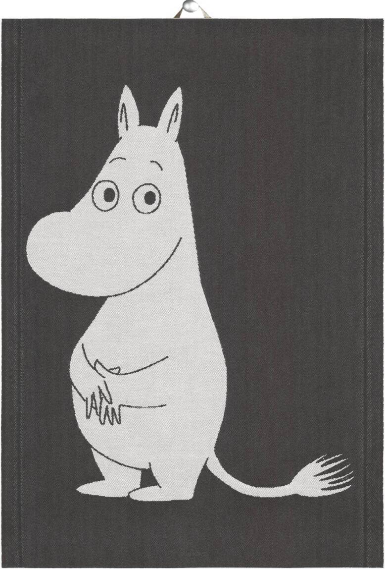 Ręcznik kuchenny tkany Ekelund - Big Moomin - z Muminkiem