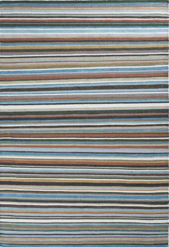 Dywanik - Chodnik Plenty Blue - Linie Design - kolorowy w pasy