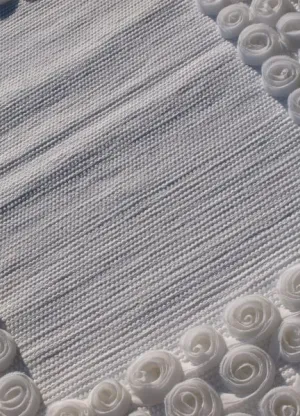 Dywanik ROSAS biały (50x70, 60x100)