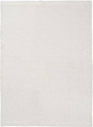 Dywan ASKO White - Linie Design - wełniany - biały naturalny