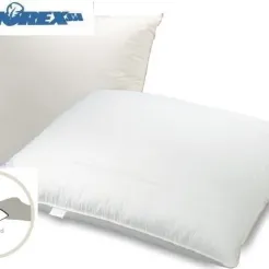 Poduszka puchowa trzykomorowa 50X70 biała