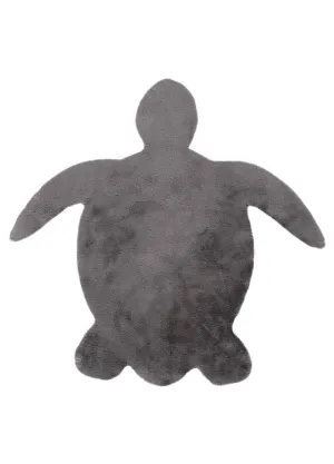 Dywanik dziecięcy - Luna grey - Obsession - w kształcie żółwia