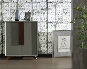 Tapeta tekstylna Karsten Wall Decor - Renascenca - bawełniana
