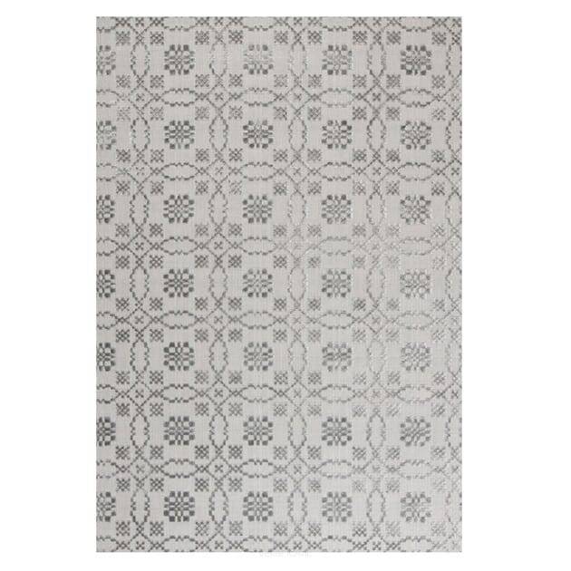 Dywan Fauna grey - Linie Design - wiskozowy - szary