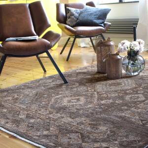 Dywan Laos taupe - Lao 466 taupe - Obsession - vintage