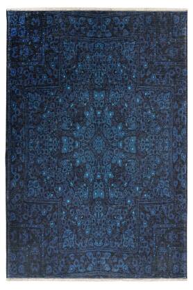Dywan Azteca blue - AZT 550 blue - Obsession - niebieski