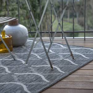 Dywan Nordic grey - NIC 871 grey - Obsession - szary - na taras - balkon