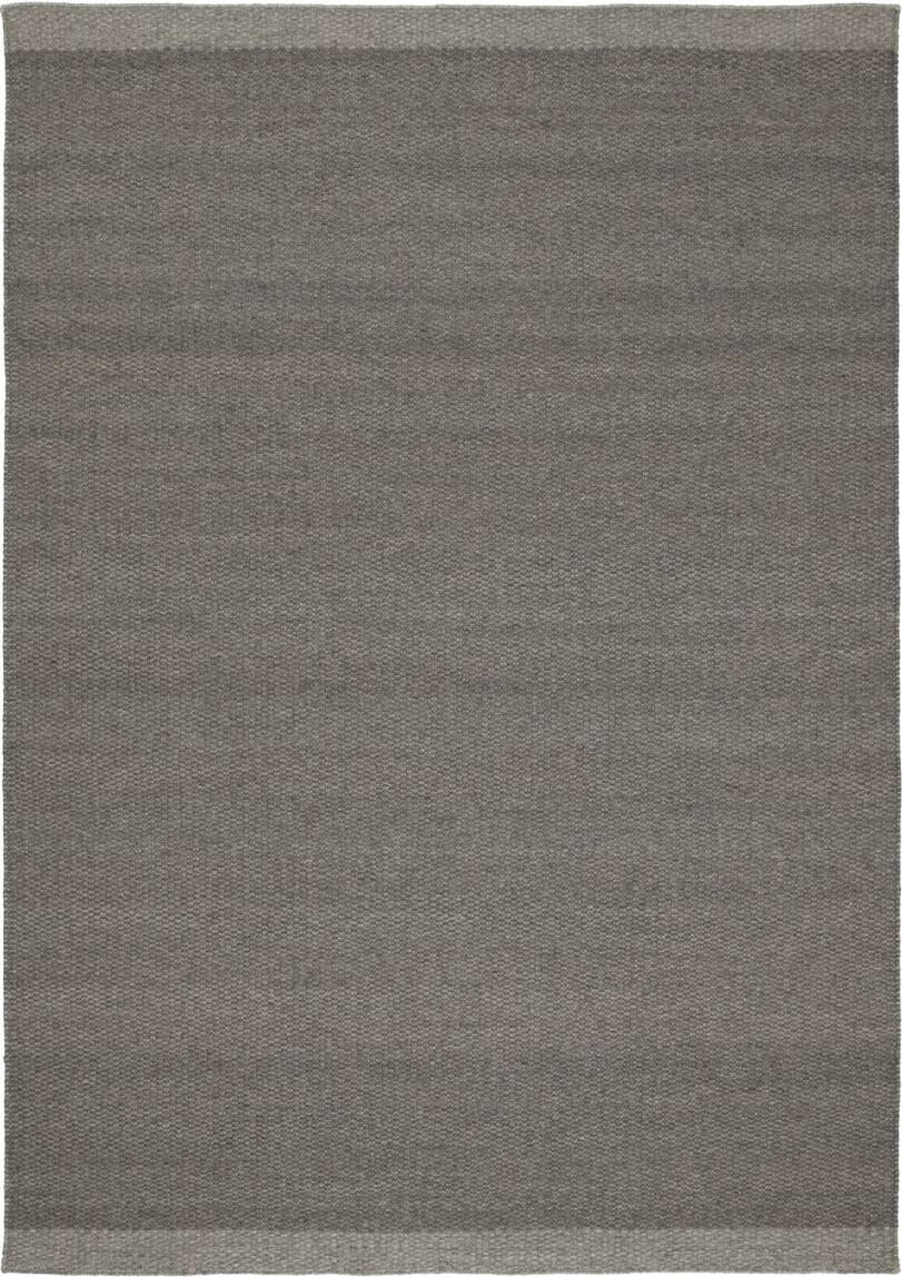 Dywan wełniany Frode charcoal - Linie Design - ciemny szary