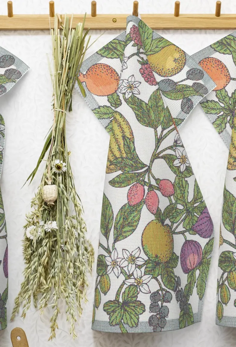 Ręcznik kuchenny tkany  Ekelund - Sommarfrukt - kolorowy