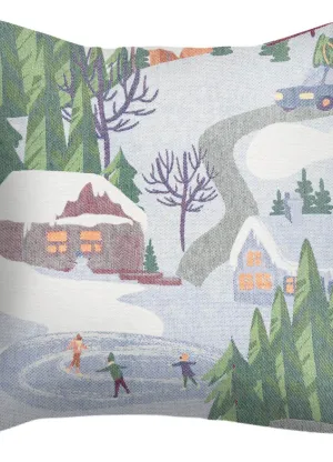 Poszewka z bawełny organicznej - Ekelund - Vinterliv - świąteczna