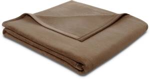 Koc Biederlack - Cotton Pure - 100% bawełna - czekoladowy