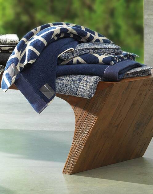 Ręcznik Karsten Design - Rusty - Trenza - niebieski