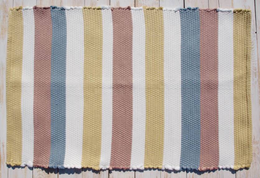 Dywanik Riscas Pastels - pastelowy - kolorowy