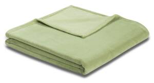 Koc z mikrofibry Biederlack - Soft & Cover - mint