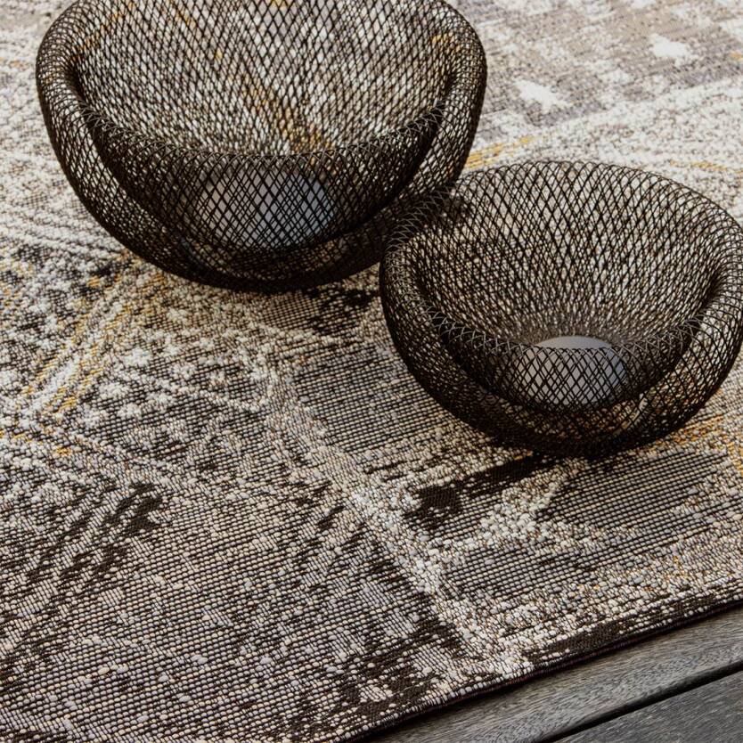 Dywan Gobelina - GOB 644 grey - Obsession - jacquardowy - szaro - beżowy