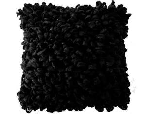 Poduszka dekoracyjna TARTUFO czarna (40x40)