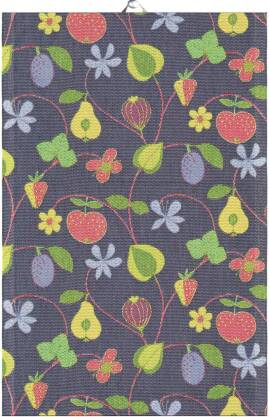 Ręcznik kuchenny tkany - Ekelund - Fruity - kolorowy w owoce