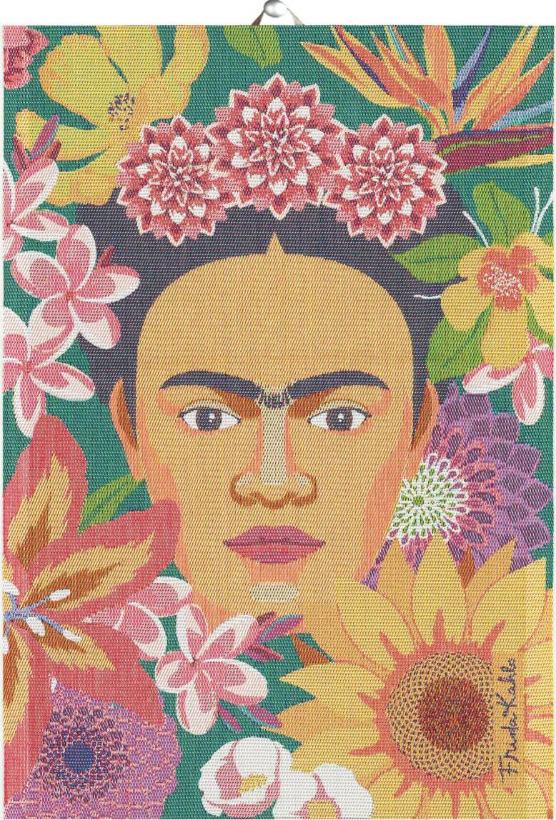 Ręcznik kuchenny - Ekelund - Frida Kahlo - Flores