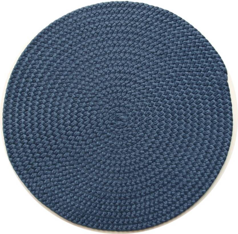 Podkładka na stół Tranca - okrągła - niebieska