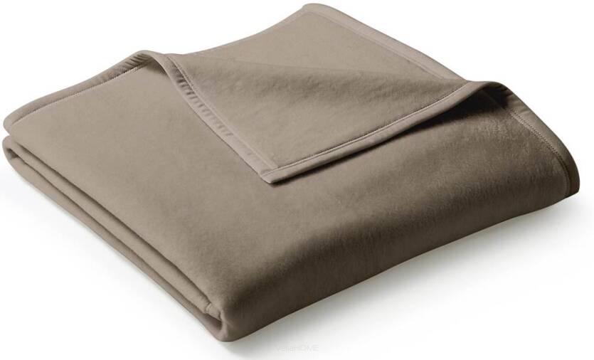 Koc Biederlack - Uno Cotton - haselnuss - bawełniano-akrylowy