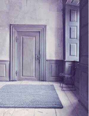 Dywan Siberia Stone - Linie Design 170x240 - szary kamienny - wełniany