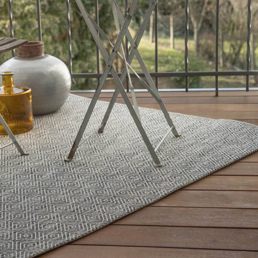 Dywan Nordic grey - NIC 870 grey - Obsession - szary - na taras - balkon