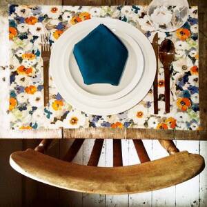 Podkładka na stół - Monet - bawełniana-kolorowa