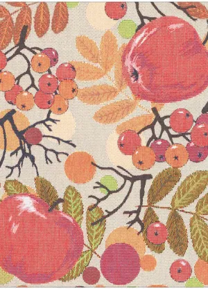Serwetka tkana 35x35 - Ekelund - Äppelbär - jesienna