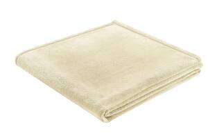 Koc Biederlack - Soft & Cover - piaskowy z mikrofibry