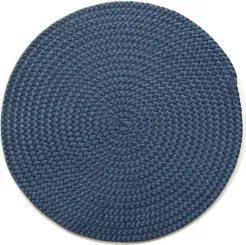 Podkładka na stół Tranca - okrągła - niebieska