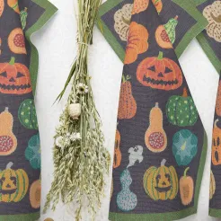 Ręcznik kuchenny tkany - Ekelund - Halloween - bawełna organiczna
