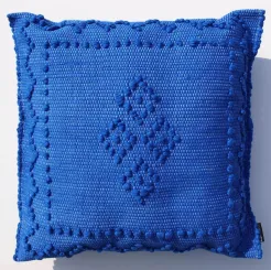 Poduszka dekoracyjna Puxados niebieska