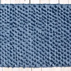 Dywanik Bolas niebieski - jeansowy (60x120, 150x200)