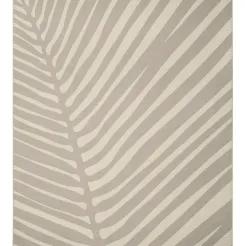 Koc bawełniano-akrylowy Villeroy & Boch Leaf French Linen